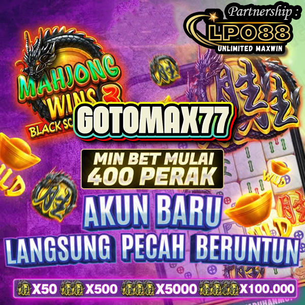 GOTOMAX77: Permainan Taruhan Penuh Sensational Terpercaya Gampang Menang